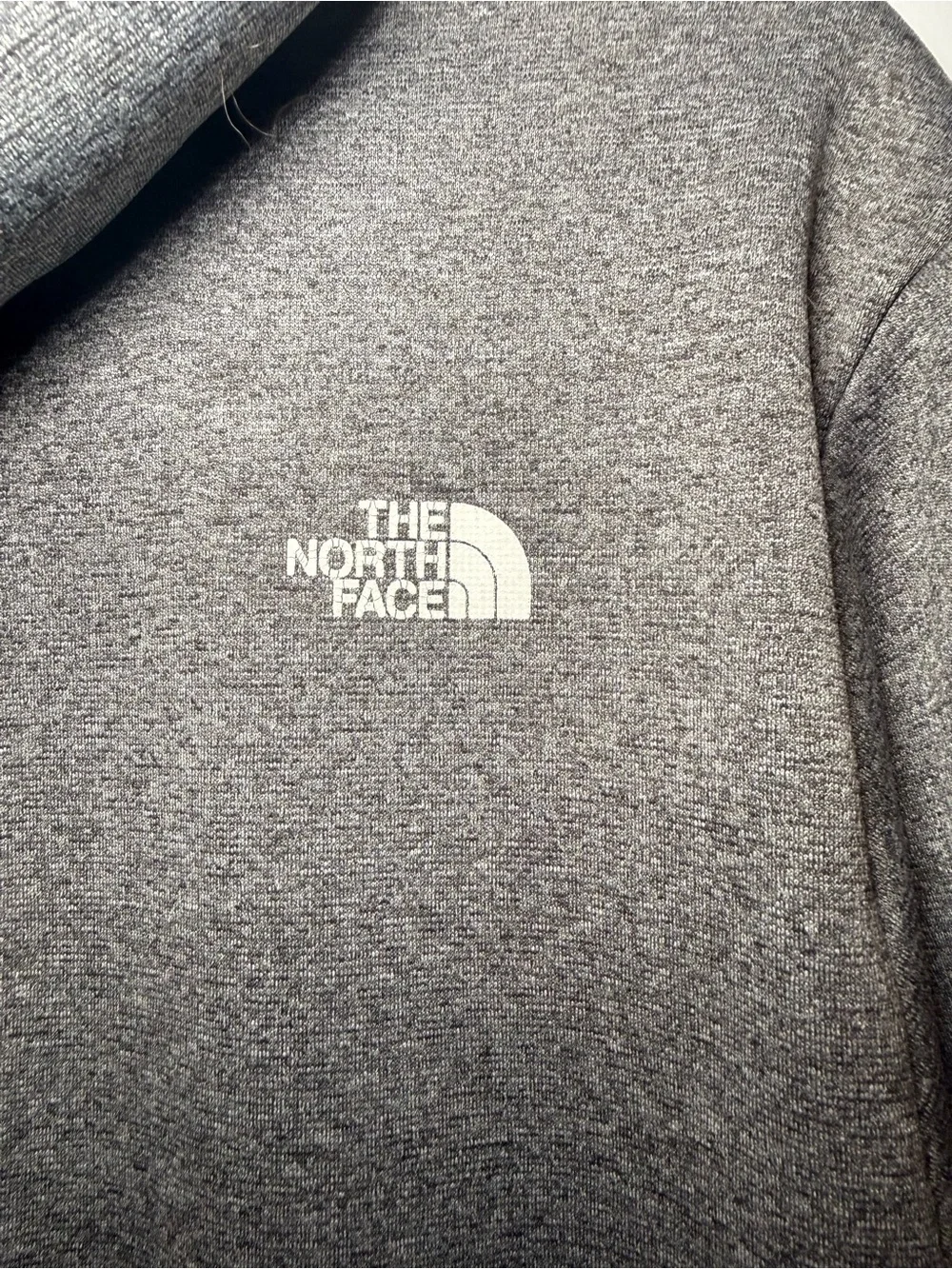 The North Face Men's Gray Logo Hoodie